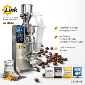 Machine d'emballage industrielle automatique pour sachets avec écran tactile PLC, pour tasses doseuses rotatives, grains de <span class=keywords><strong>café</strong></span> et poudre - Product Image 1