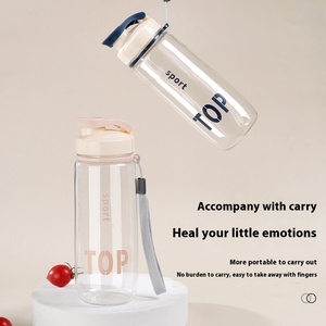 Para <span class=keywords><strong>Amazon</strong></span> Botella de agua portátil simple de gran capacidad para estudiantes Diseño clásico para deportes al aire libre Aislamiento térmico caliente - Product Image 2