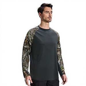 Chemises de sport unisexes grande taille pour la pêche, sublimation, Spandex/Polyester, UPF 50, SPF, respirantes, manches longues, protection contre les éruptions cutanées, randonnée en plein air - Product Image 3