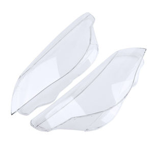 Cubiertas de Faros Delanteros para BMW Serie 5 E60 2004-2007, Material PC, Cubierta Decorativa de Iluminación Delantera Izquierda y Derecha - Product Image 2