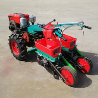 18hp 22hp tracteur de marche avec semoir de soja et de maïs