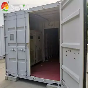 500Kwh 1MWh Industrial Energy Storage Container BESS Tudo Em Uma bateria Sistema de energia solar comercial com inversor solar
