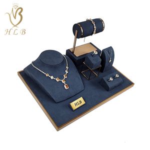 Nuevo juego de exhibición de joyería de reloj, joyería de lujo, juegos de soportes de exhibición de joyería - Product Image 3