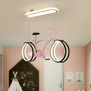 Lustre pour <span class=keywords><strong>chambre</strong></span> d'enfants lustre de vélo led moderne pour enfants garçon fille <span class=keywords><strong>chambre</strong></span> décor à la maison eyeshield cartoon inspiré lumière - Product Image 5