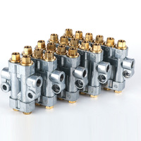 Distributeur d'huile volumétrique 2-8 voies à décharge quantitative pour centre d'usinage CNC
