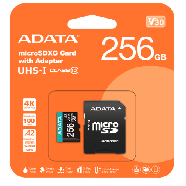 Plc Memory Card 256gb Class 10 Uhs-i U3 V30 100mb/s Wholesale