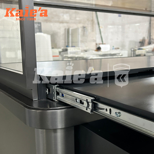 Sang trọng mới sơn mài thép không gỉ trang sức <span class=keywords><strong>Showcase</strong></span> Vàng Bạc Kim Cương Ngọc đồng hồ hiển thị trường hợp truy cập - Product Image 6