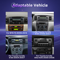 Radio Mobil Android Podofo 7" 2+32GB untuk Toyota Corolla E120/E130/BYD F3 Wireless Carplay & Android Auto GPS WIFI Pemasok Grosir