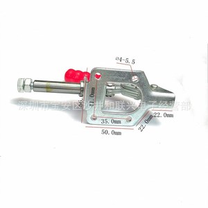 <b>Quick</b> <b>Clamp</b> Gh-302-Fm Push Pull Type Bench Vise Manual Operation Metal Workholding Tool - Product Image 5