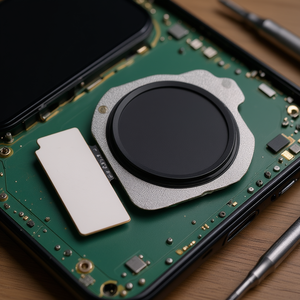 Cable flexible con lector de huellas dactilares para Huawei Mate 20 Lite - Negro - Product Image 3