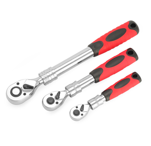Clé à cliquet télescopique STEELTREKS à 72 dents, 1/4, 3/8, 1/2, à dégagement rapide, avec tête réglable - Product Image 2