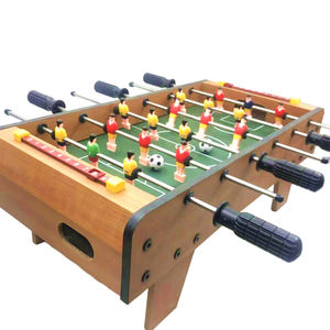 Mini tables de football en bois jeu de football table de football jeu de société - Product Image 5