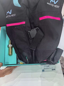 HuanQiu CE, <span class=keywords><strong>chaleco</strong></span> Airbag para motocicleta para hombres y mujeres, chaqueta de montar con bolsa de aire para Motocross con tira reflectante, bolsa de aire para Moto para adultos - Product Image 2