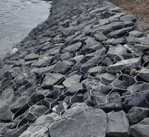 Caisse <span class=keywords><strong>gabion</strong></span> Chuangdi en treillis soudé galvanisé à chaud - 2m x 1m x 1m - Cage en pierre pour mur de soutènement - Product Image 3