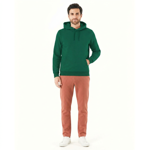 Nuevas sudaderas con capucha para hombre de alta calidad, 100% algodón, con logotipo personalizado, 500GSM, estilo pullover, de felpa francesa, para hombre. - Product Image 1