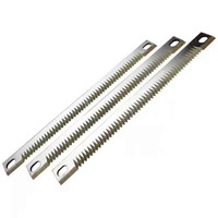 Lames de série dentelées de vente directe d'usine de lame de la Chine RX pour la coupe d'emballage industriel pour les lames industrielles d'emballage pointues
