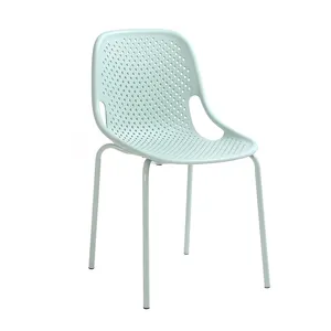 Gold Supplier Cheap Pp Plastic Modern Popular Easy To Clean Stackable Dining Chair