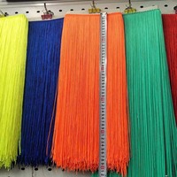 50cm bricolage accessoires tricoté gland frange dentelle garnitures rideau vêtement danse latine robe Polyester Long gland tissu coupe