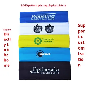 Foulard ethnique en gros, style européen et américain, couleur unie, très élastique, respirant, en coton, pour le yoga et le sport - Product Image 5