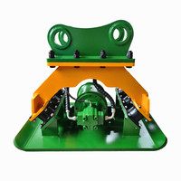 Compacteur à plaque vibrante pour pelle HOMIE de haute qualité-Compactage efficace du sol pour les travaux routiers