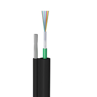 JIAJIE Venta caliente Autoportante Aérea Overhead Air Figure 8 Modelo Cables ópticos Cable de fibra óptica de modo único para exteriores