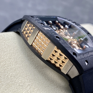 <span class=keywords><strong>Orologio</strong></span> Meccanico di Lusso con Tourbillon a Vista 066, Movimento Scheletrato, Cassa in Fibra di Carbonio, <span class=keywords><strong>Orologio</strong></span> <span class=keywords><strong>da</strong></span> <span class=keywords><strong>Collezione</strong></span> <span class=keywords><strong>da</strong></span> Uomo - Product Image 3