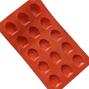 Hot Sale 15 Cavity 3D Shell <span class=keywords><strong>Madeleine</strong></span> Silikon Kuchen <span class=keywords><strong>Backform</strong></span> - Product Image 3
