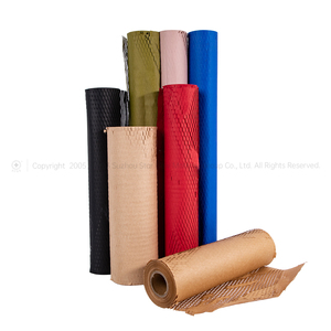 Fournitures de <span class=keywords><strong>déménagement</strong></span> recyclables Emballage à bulles en <span class=keywords><strong>papier</strong></span> <span class=keywords><strong>Rouleau</strong></span> de protection <span class=keywords><strong>Rouleau</strong></span> de rembourrage en <span class=keywords><strong>papier</strong></span> nid d'abeille écologique - Product Image 5