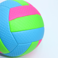 Ballon de volley-ball personnalisé en PU, couleur personnalisable, logo du client, haute qualité, entraînement, adulte