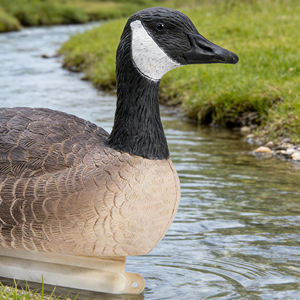 เหยื่อล่อกลางแจ้งแบบลอยน้ำ EVA รูปห่าน - เหยื่อลอยน้ำเหมือนจริงสำหรับตกแต่งสวนและการล่าสัตว์ - Product Image 3