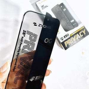 Protection d'écran en verre trempé 9H anti-espion et anti-statique OG ESD 28 degrés pour <span class=keywords><strong>iPhone</strong></span> 17 Air, 18 Pro Max, 16 - Product Image 6