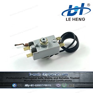 <span class=keywords><strong>Thermostat</strong></span> capillaire mécanique 20A pour chauffe-eau d'hôtel, avec interrupteur de réinitialisation manuelle, pour douche, bouilloire et chauffe-eau de thé - Product Image 2