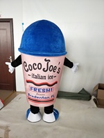 Costumes de mascotte personnalisés en mousse polyéthylène pour adultes, thème Noël, unisexe, service OEM, fournisseur Blue Sky