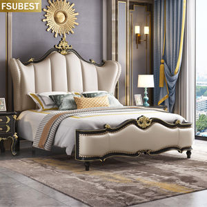 Marco de Cama de Lujo Estilo Diseñador para 2 Personas, Muebles de Dormitorio, Base para Cama Doble o King - Product Image 3