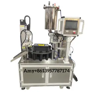 Automatic Turntable Lip Glaze Filling Equipment and Capping Machine Mascara Eyeliner Filling Machine
