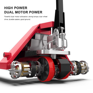 Professionale di alta qualità batteria al litio 2ton idraulico transpallet elettrico semi-elettrico <span class=keywords><strong>Pallet</strong></span> jack - Product Image 2