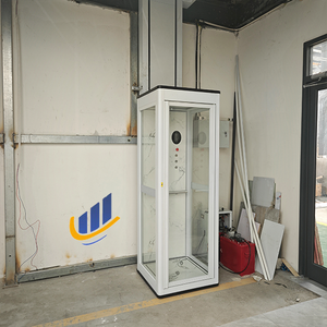 Giá bán buôn tốt nhất nhỏ cũng 4M 6M 2-4 tầng nhỏ gọn trục thang máy cho nhà PVC-floored Lift cho cá nhân - Product Image 2