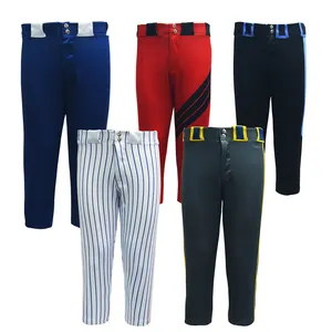 Normzl Sportswear Baseball Custom Design Team Mens Sublimated Baseball Wear Softball Pants With Pads
