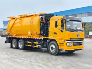 Fabricante Chino de Camiones Shacman de 3 Ejes y 22m³ para Transporte de Miel, Limpieza de Tuberías a Alta Presión, Transferencia de Lodos y Aspersión de Polvo, Suministro Global - Product Image 2