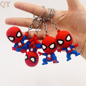 QY Cartoon Character Keychain Cute PVC <b>Key</b> <b>Ring</b> Bag Charm Backpack Pendant <b>Car</b> <b>Key</b> Accessory Gift for Kids - Product Image 1