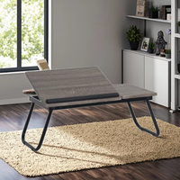 Table d'ordinateur portable minimaliste, nouvelle, réglable, convertible, pliable, portable, compacte, pour une utilisation en chambre à coucher