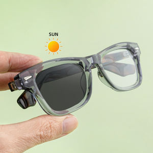 Lunettes de soleil photochromiques anti-lumière bleue UV400 pour femmes, design fantaisie Partagas Fashion, avec logo personnalisé, style œil de chat. - Product Image 3