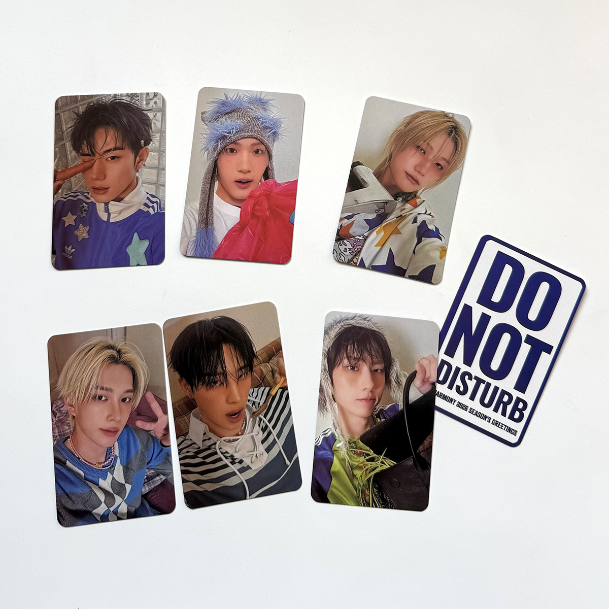 P1harmony ソウル　トレカ 6Pcs/Set KPOP P1Harmony SW K4 Ver Selfie Photocard KEEOHO JONGSEOB
