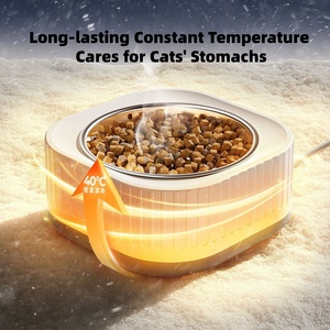 Fontana di acqua calda riscaldata per gatti, ciotola termostatica invernale per cani, distributore automatico di acqua calda all'ingrosso - Product Image 4