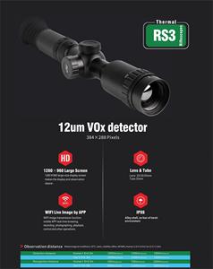 RS3 Series <b>Thermal</b> Imaging Scope Low Light Night <b>Vision</b> Device <b>Thermal</b> Imaging Infrared Monocular Telescopic RS3 <b>Thermal</b> Imaging - Product Image 6