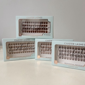<strong>Cat</strong> Eye Lashes Individuals DIY Lash <strong>Extensions</strong> at Home Brown Cluster <strong>Eyelash</strong> 10-16mm Grafting Individual <strong>Volume</strong> Lashes <strong>Extension</strong>