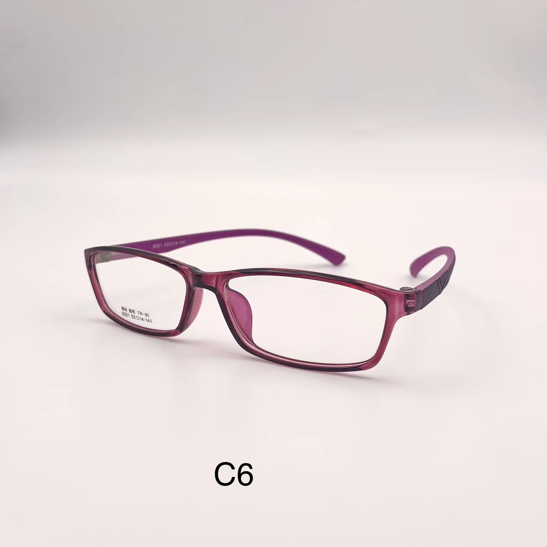 VisualMate Wholesale Reading Glasses Frame TR90 Optical Frame Eye Glasses Women