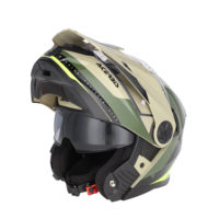 Casque modulaire graphique Bitter Rider XL pour moto