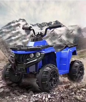 Moto électrique ATV pour enfants avec grandes roues / Mini ATV électrique 4 roues Voiture de plage Dune Buggy pour enfants à conduire