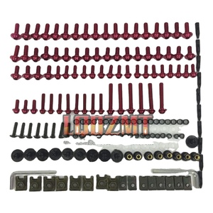 268PS pernos de carenado Kit completo de tornillos para <span class=keywords><strong>KAWASAKI</strong></span> NINJA ZX9R 900 ZX900 <span class=keywords><strong>ZX</strong></span> 1998 9R 9 <span class=keywords><strong>R</strong></span> 900CC 98 99 1999 tornillos de cuerpo tuercas - Product Image 1